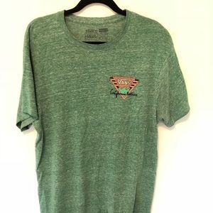 VANS Men’s Green Tee LG